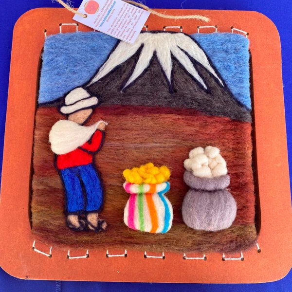 Telar Decorativo Agricultor
